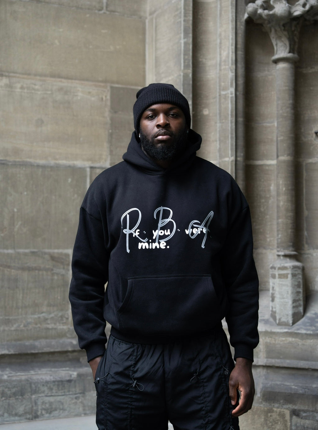 if you were mine HOODIE [black]