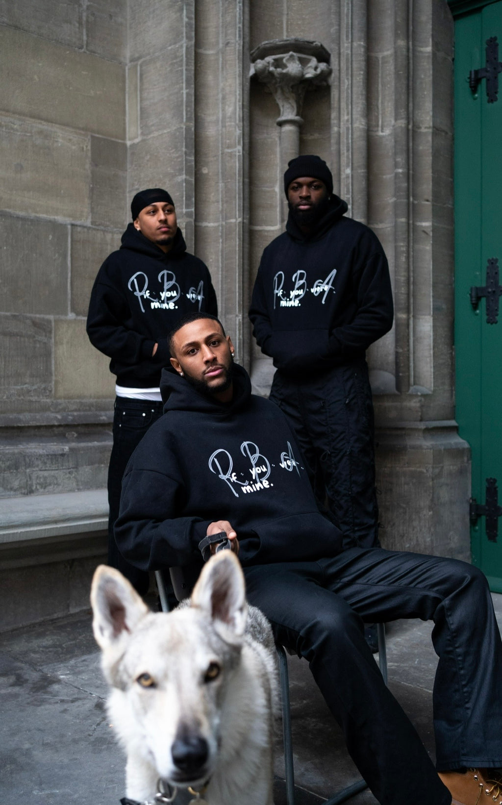 if you were mine HOODIE [black]