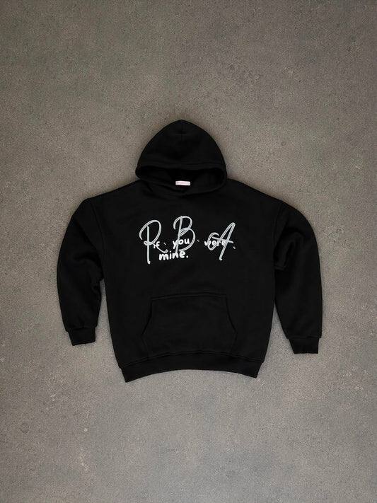 if you were mine HOODIE [black]